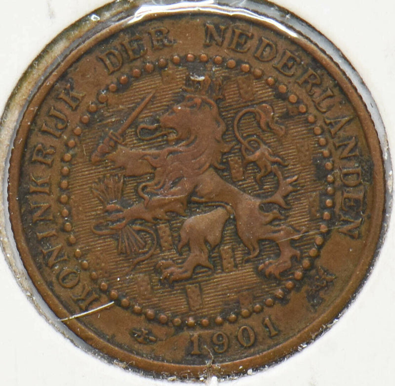 Netherlands 1901 Cent 15 Shields 192127 combine shipping