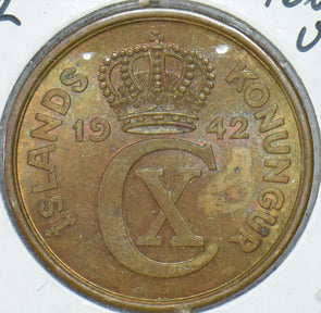 Iceland 1942 5 Aurar  290445 combine shipping