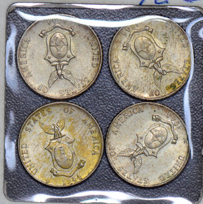 Philippines 1944 10 Centavos AU lot of 4 190010 combine shipping