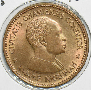 Ghana 1958 Penny 298421 combine shipping