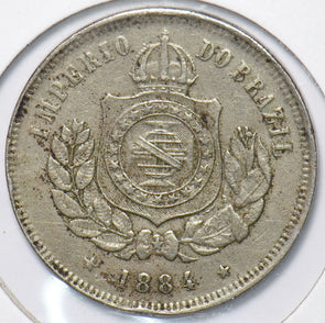 Brazil 1884 200 Reis 293841 combine shipping