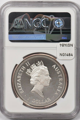 Australia 1998 P Dollar silver NGC Proof 69UC Kookaburra NG1484 combine shipping