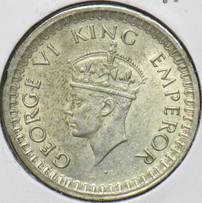 British India 1942 1/2 Rupee 295415 combine shipping