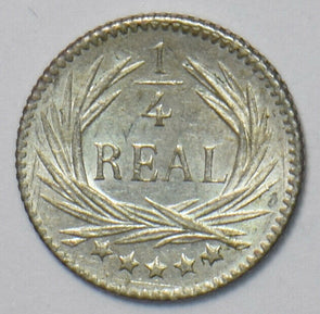Guatemala 1896 1/4 Real 295295 combine shipping