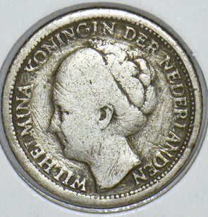 Netherlands 1944 1/4 Gulden 190872 combine shipping