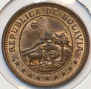 Bolivia 1951 Boliviano Alpaca animal 150947 combine shipping