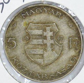 Hungary 1947 5 Forint  290428 combine shipping