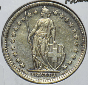 Switzerland 1946 2 Francs 194571 combine shipping
