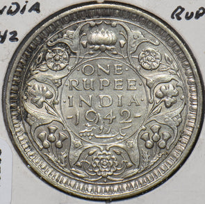 British India 1942 Rupee 240268 combine shipping