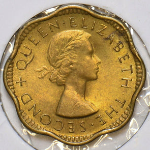 Ceylon 1955 2 Cents 297783 combine shipping
