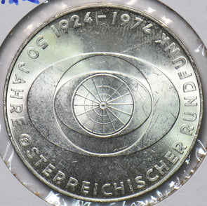 Austria 1974 KM 2922 50 Schilling UNC 293895 combine shipping