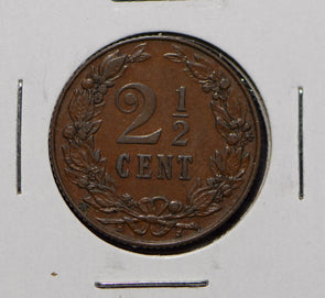 Netherlands 1904 2 1/2 Cents Lion animal  900375 combine shipping