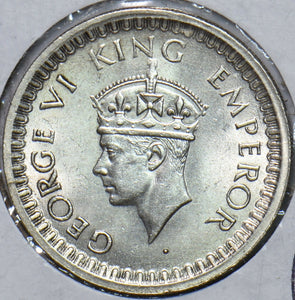 British India 1944 1/2 Rupee 194487 combine shipping