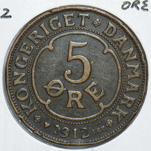 Denmark 1912 5 Ore 298972 combine shipping
