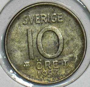 Sweden 1956 10 Ore 904033 combine shipping