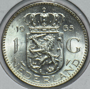 Netherlands 1965 Gulden Lion animal 292462 combine shipping