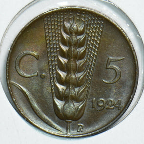 Italy 1924 5 Centesimi 0 298582 combine shipping