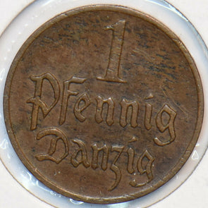 Danzig 1923 Pfennig 296341 combine shipping
