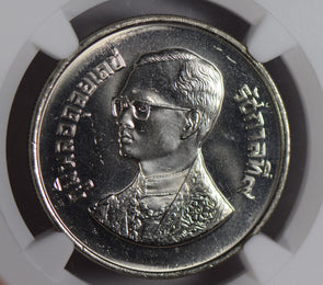Thailand 1986 10 Baht NGC MS64 6th asian orchid congress NG0834 combine shipping