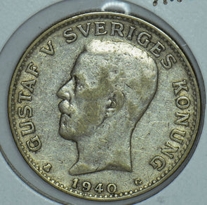 Sweden 1940 Krona 150475 combine shipping