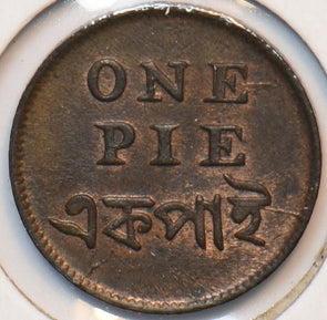 British India 1831 ~1835 Pie Bengal 294607 combine shipping