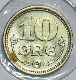 Denmark 1919 10 Ore 198262 combine shipping
