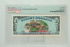 Disney Dollar 1988 Dollar PMG Gem UNC 66EPQ DIS7. Mickey. Main Street USA PM022