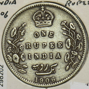 British India 1906 Rupee 298202 combine shipping