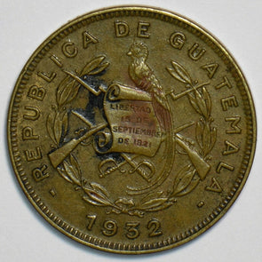 Guatemala 1932 Centavo Bird animal 240757 combine shipping