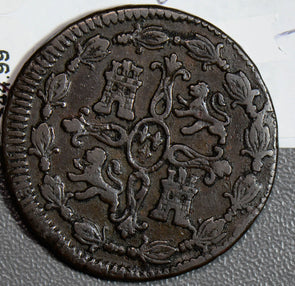Spain 1814 J 8 Maravedis  S0178 combine shipping