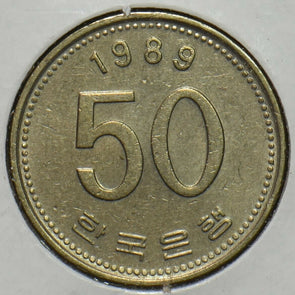South Korea 1989 50 Won 903490 combine shipping