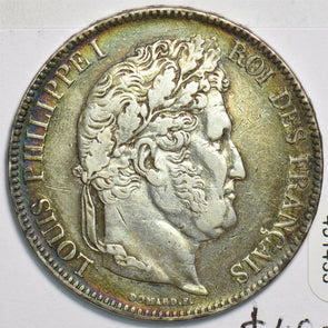 France 1833 5 Francs 491435 combine shipping