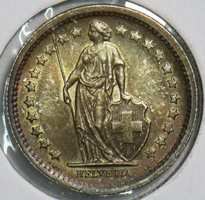 Switzerland 1967 1/2 Franc 298047 combine shipping