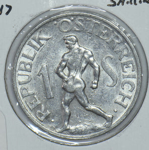 Austria 1947 Schilling Eagle animal 191587 combine shipping