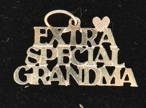 Extra Special Grandma 14K Gold Pendant GP0028