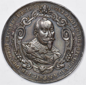 Sweden 1632 Medal Gustavus Adolphus Memorial, Silver 41mm 18 g S0341 combine shi