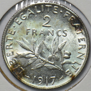 France 1917 2 Francs 294227 combine shipping