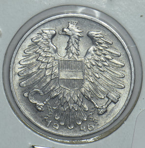 Austria 1946 Schilling Eagle animal 191590 combine shipping