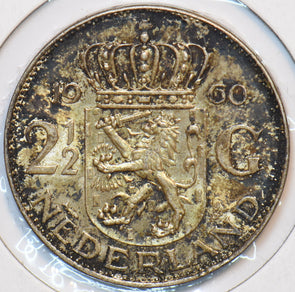 Netherlands 1960 2 1/2 Gulden 195346 combine shipping