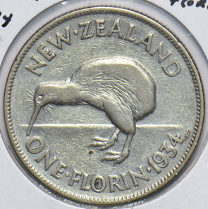 New Zealand 1934 Florin Kiwi Bird animal 293546 combine shipping