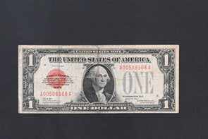 US 1928 $1 VG+F United States Notes Red Seal RC0699 combine shipping