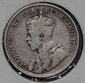 Canada 1919 25 Cents silver newfoundland 190188 combine shipping