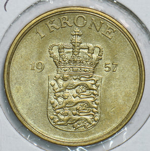 Denmark 1957 Krone 198227 combine shipping