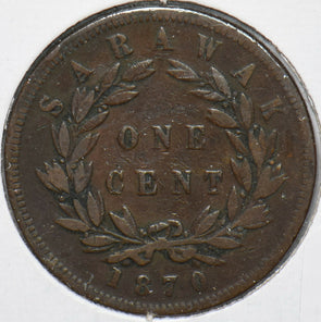 Sarawak 1870 Cent 294833 combine shipping