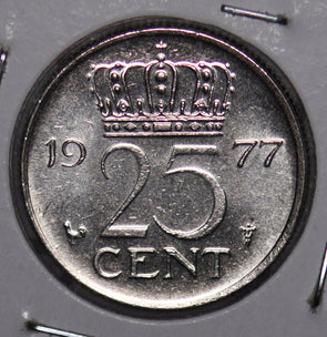 Netherlands 1977 25 Cents  900435 combine shipping
