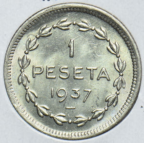 Spain 1937 Peseta Revolution 153808 combine shipping