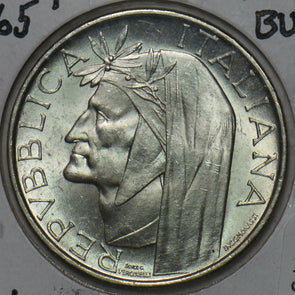 Italy 1965 500 Lira BU 296773 combine shipping