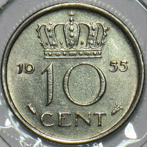 Netherlands 1955 10 Cents 152530 combine shipping