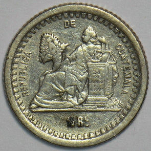 Guatemala 1880 1/2 Real Bird animal 240774 combine shipping
