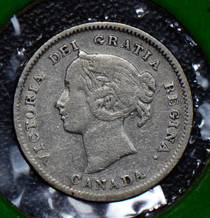 Canada 1900 5 Cents silver  190467 combine shipping
